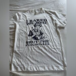 White Graphic Men's Shirt